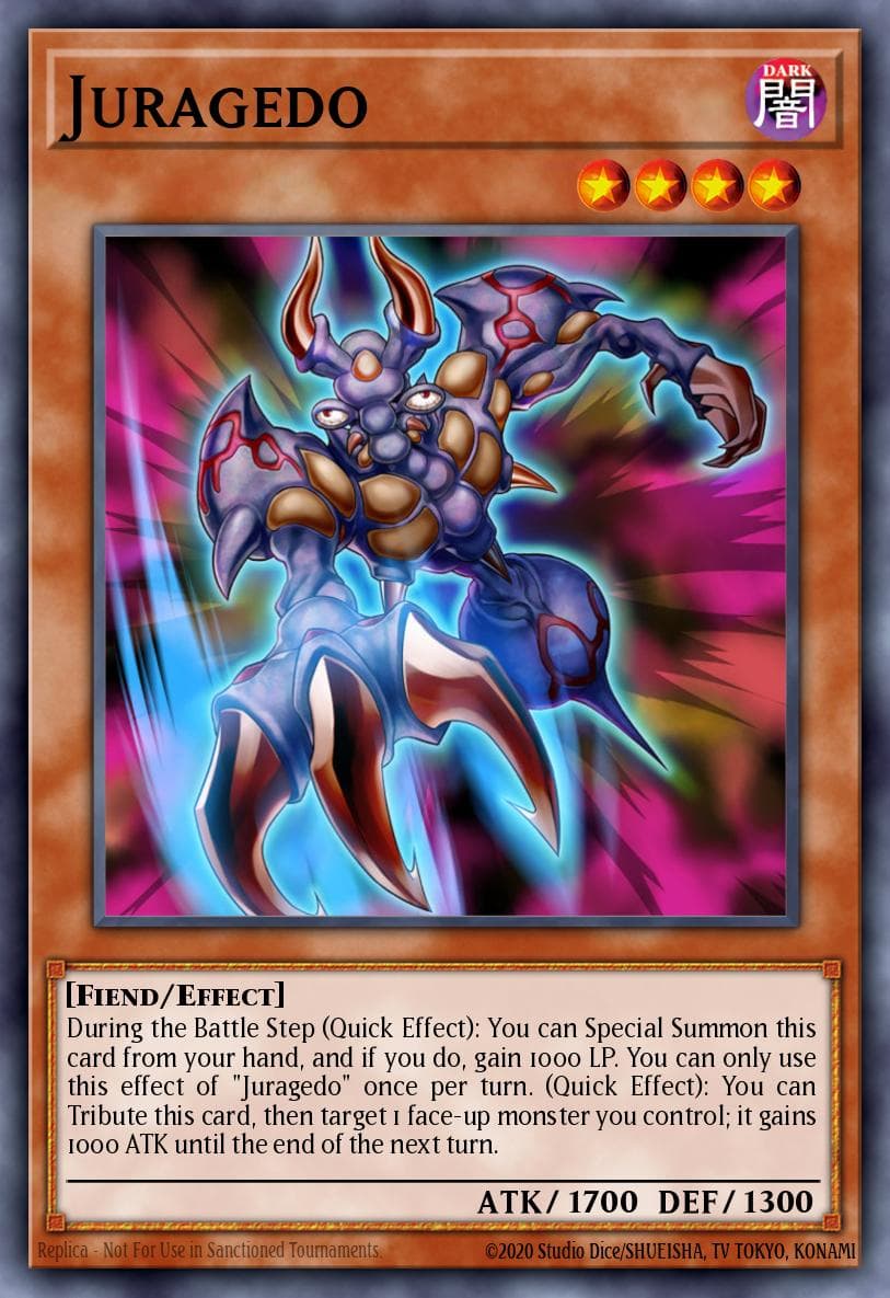 Juragedo — Duelist Pack: Battle City Yu-Gi-Oh! card by KAZUKI TAKAHASHI