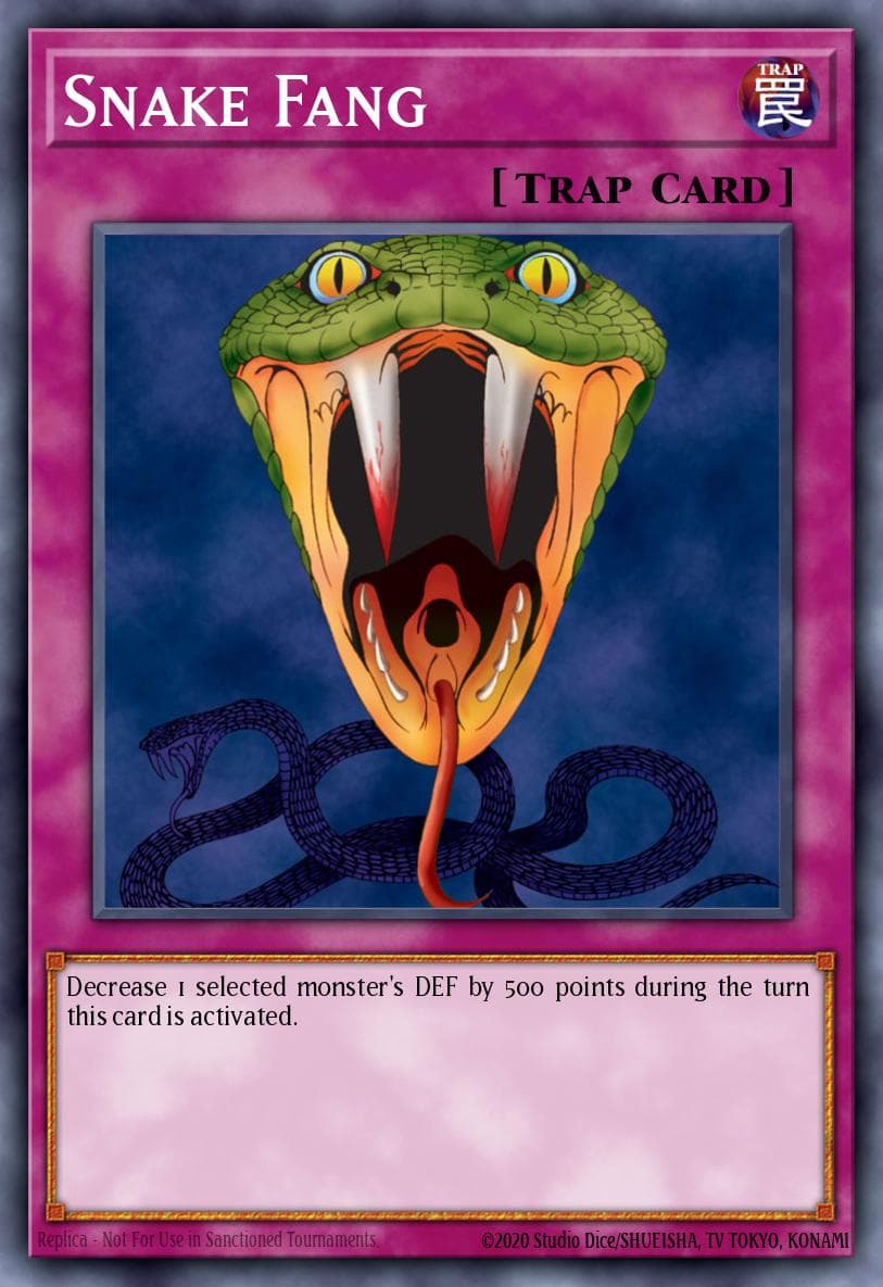 Snake Fang — Spell Ruler (Worldwide English) Yu-Gi-Oh! card by KAZUKI TAKAHASHI