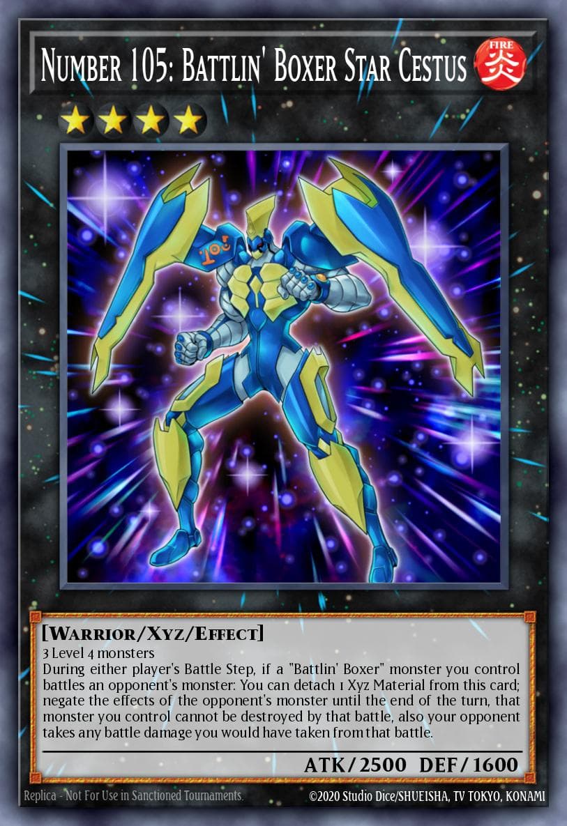 Number 105: Battlin' Boxer Star Cestus — Lord of the Tachyon Galaxy