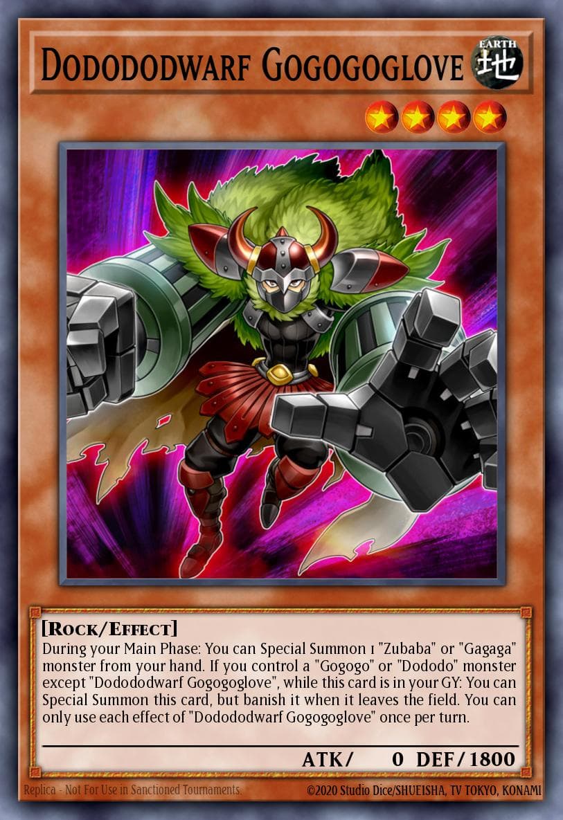 Dodododwarf Gogogoglove — Legendary Duelists: Season 3