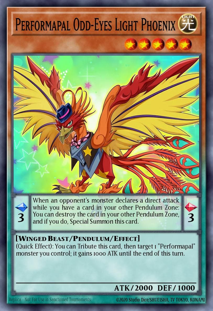 Performapal Odd-Eyes Light Phoenix — Legendary Dragon Decks