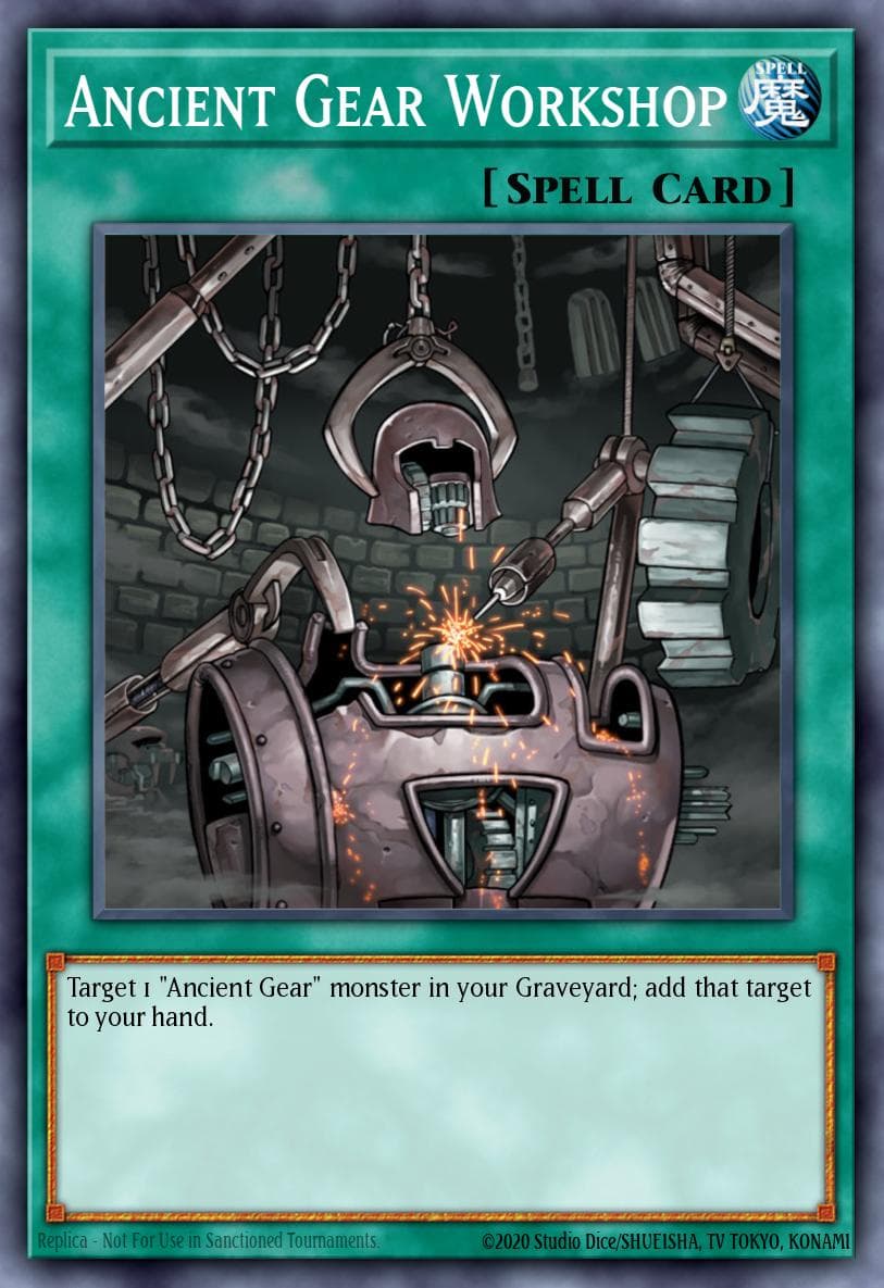 Ancient Gear Workshop — Yu-Gi-Oh! card