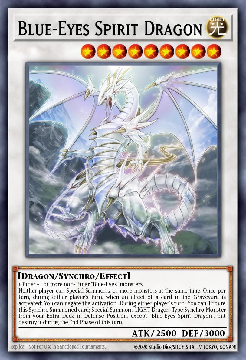 Blue-Eyes Spirit Dragon — Yu-Gi-Oh! card