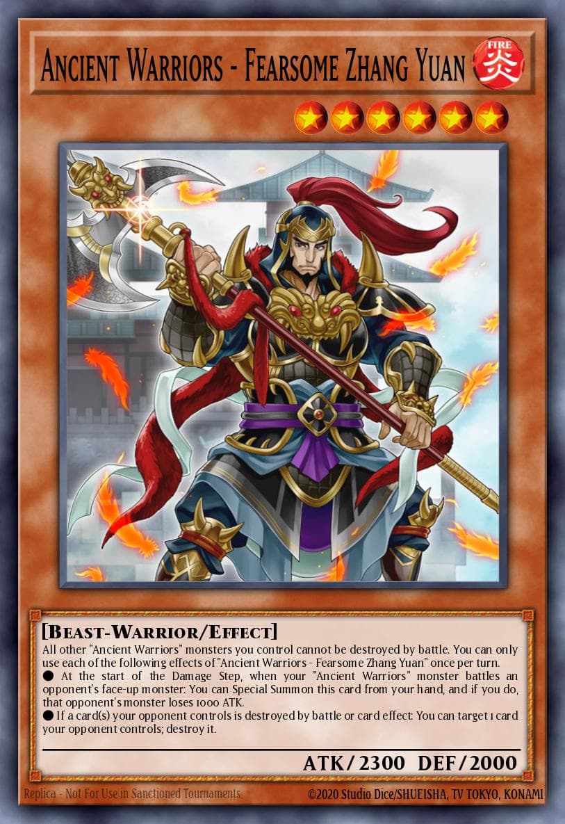 Ancient Warriors - Fearsome Zhang Yuan — Eternity Code