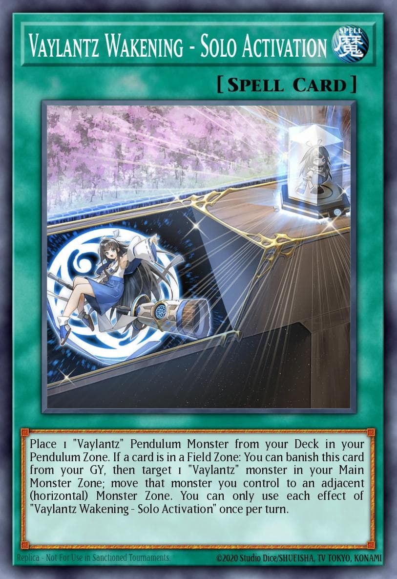 Vaylantz Wakening - Solo Activation — Darkwing Blast