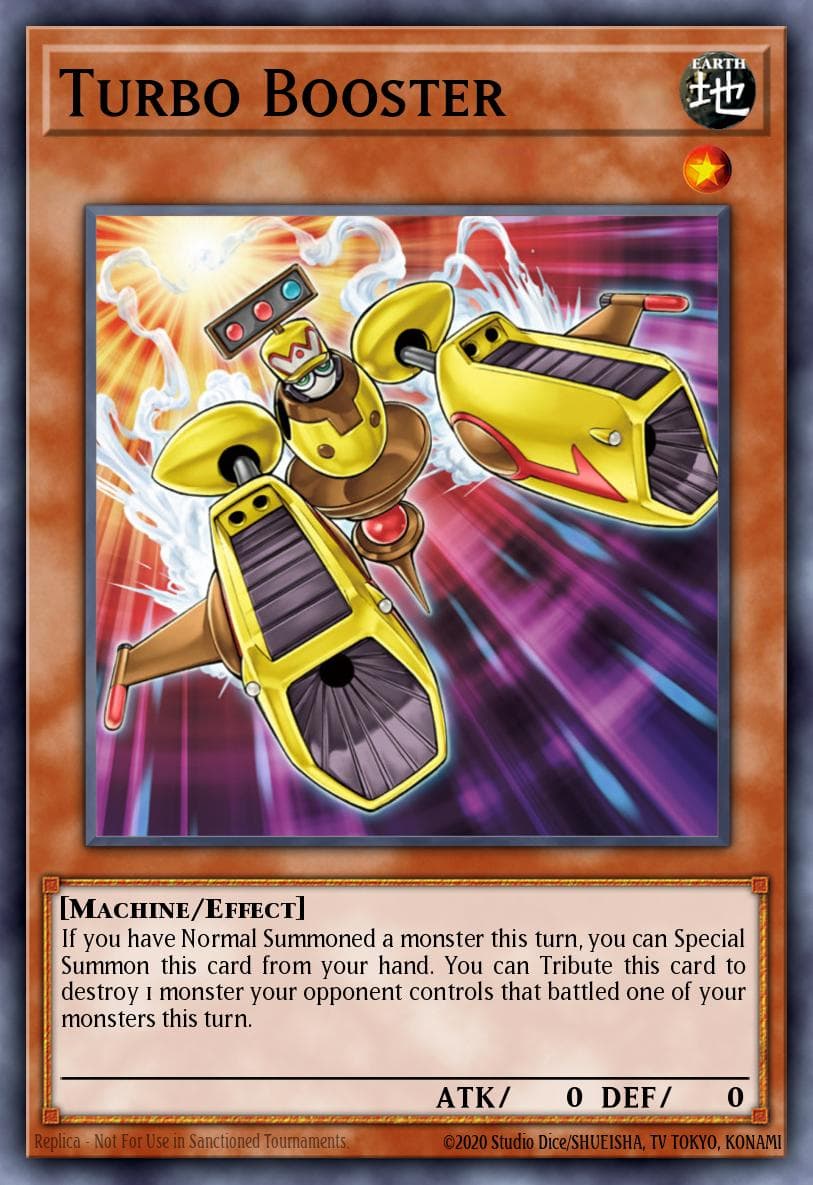 Turbo Booster — Duelist Pack 8: Yusei Fudo Yu-Gi-Oh! card by Unknown
