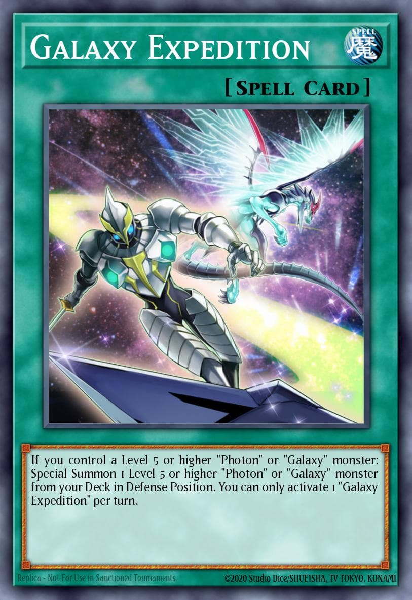 Galaxy Expedition — Yu-Gi-Oh! card