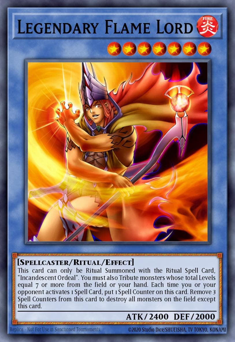 Legendary Flame Lord — Dark Crisis