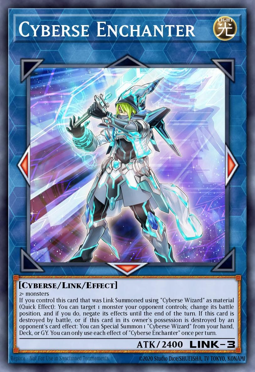 Cyberse Enchanter — Duel Power Yu-Gi-Oh! card by KAZUKI TAKAHASHI