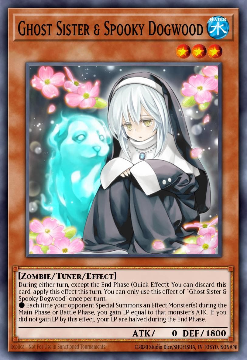 Ghost Sister & Spooky Dogwood — Yu-Gi-Oh! card
