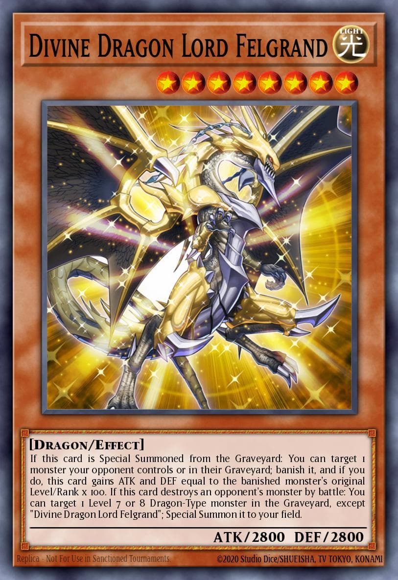 Divine Dragon Lord Felgrand — Yu-Gi-Oh! card