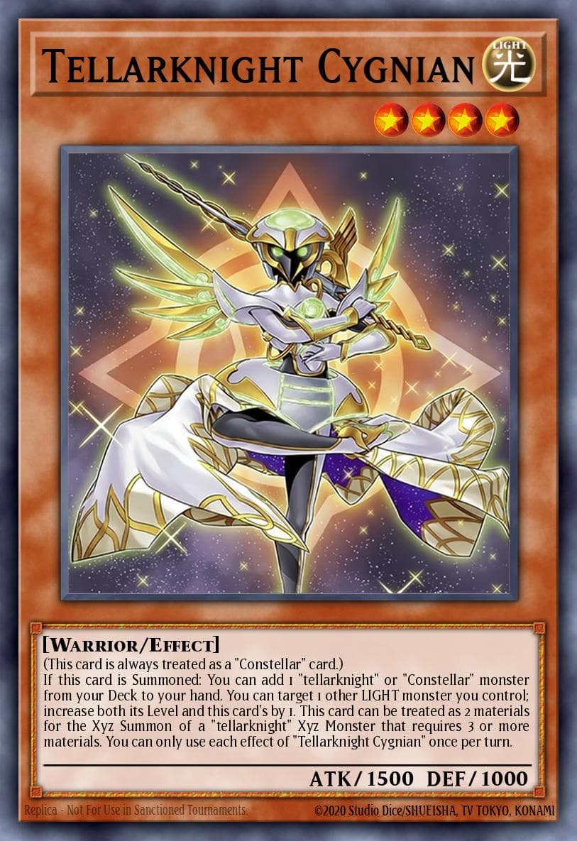 Tellarknight Cygnian — ygo-unknown