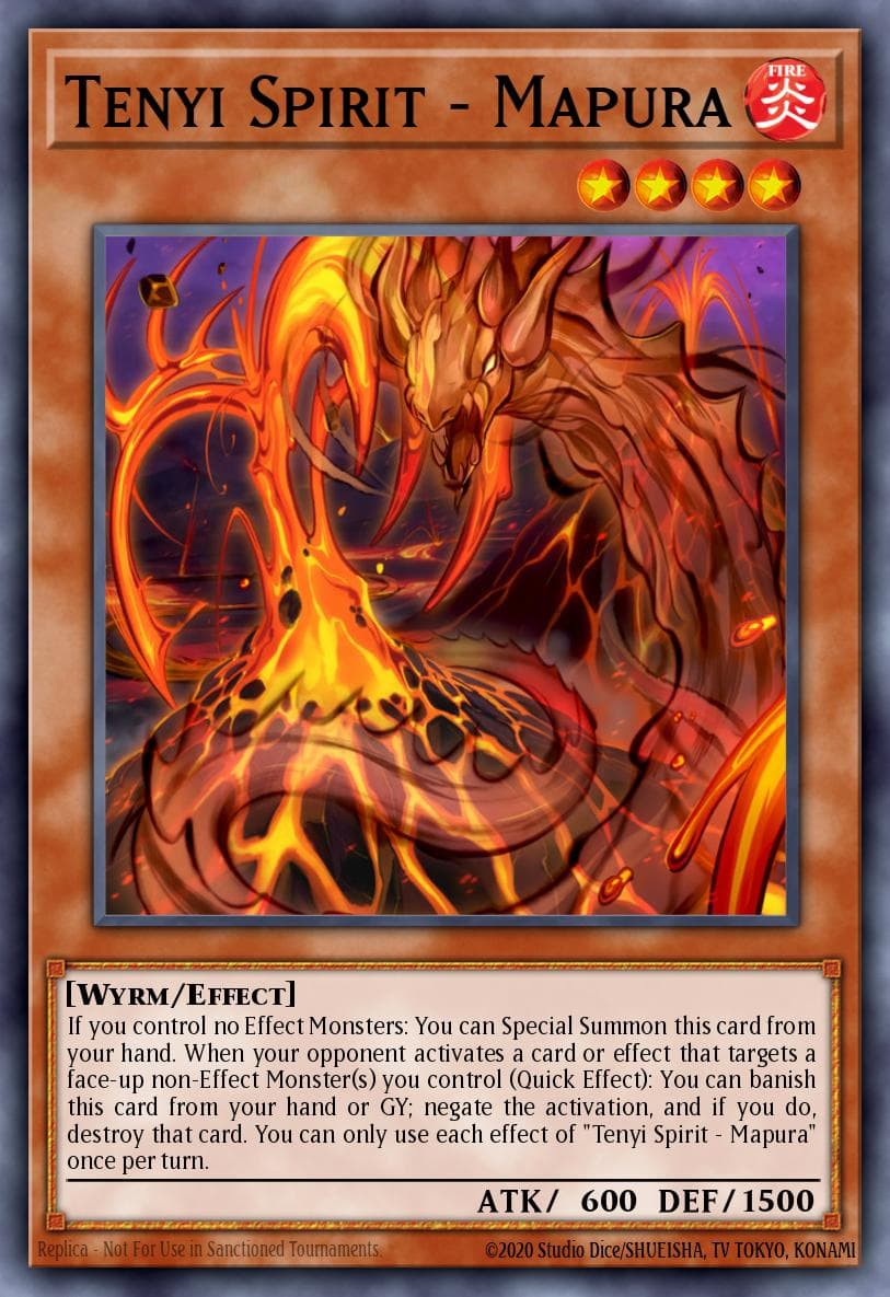 Tenyi Spirit - Mapura — Rising Rampage Yu-Gi-Oh! card by KAZUKI TAKAHASHI