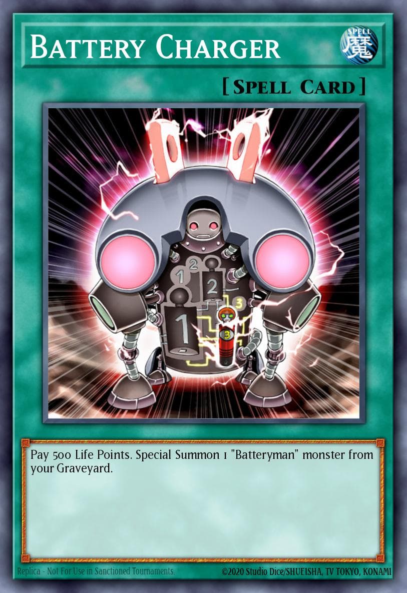 Battery Charger — Dark Revelation Volume 3