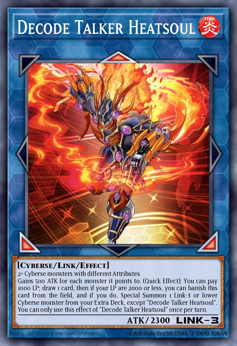 Decode Talker Heatsoul — 25th Anniversary Rarity Collection