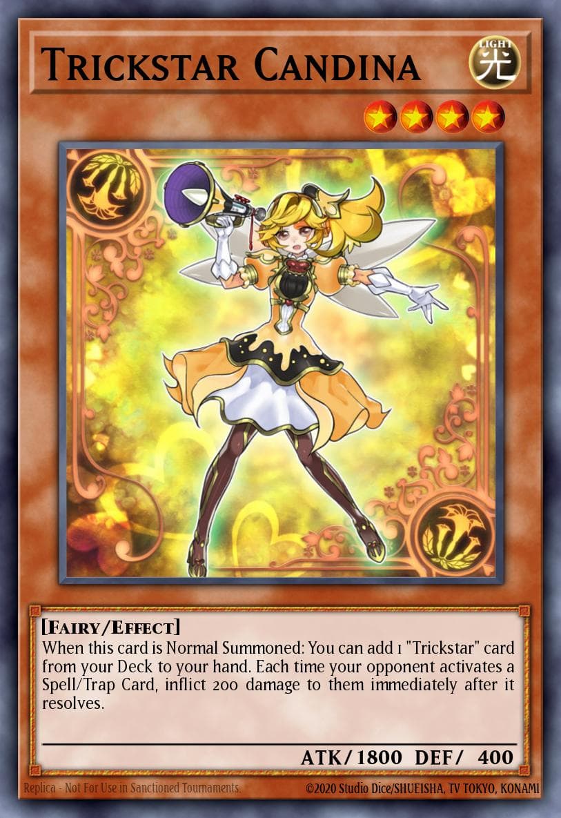 Trickstar Candina — Yu-Gi-Oh! card