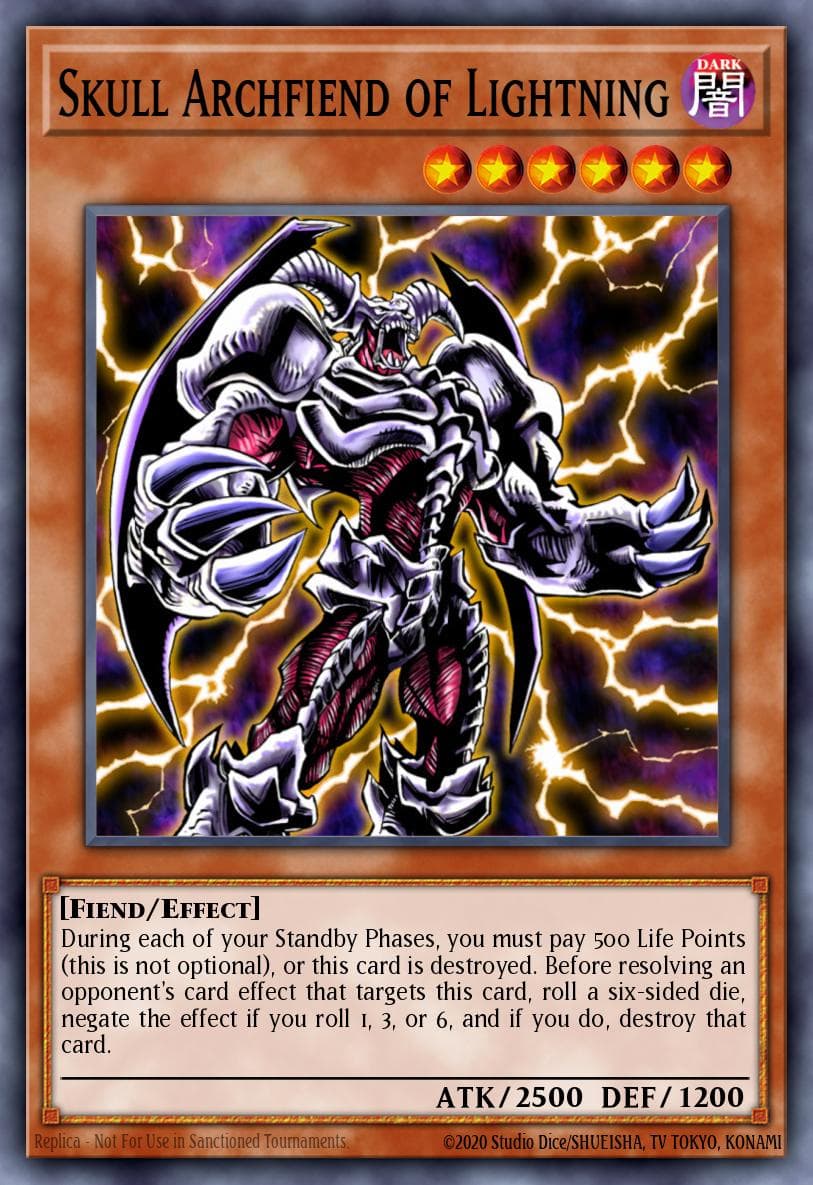 Skull Archfiend of Lightning — Dark Crisis (Worldwide English)