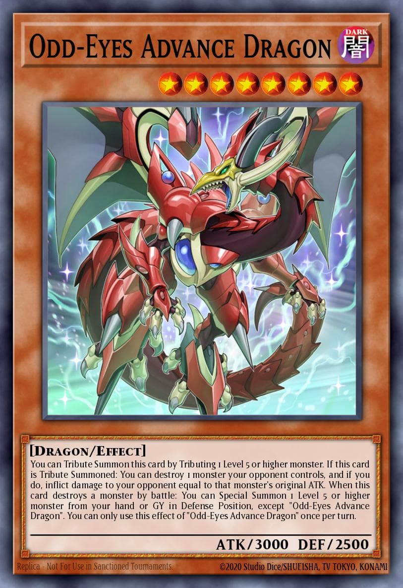 Odd-Eyes Advance Dragon — Duel Power