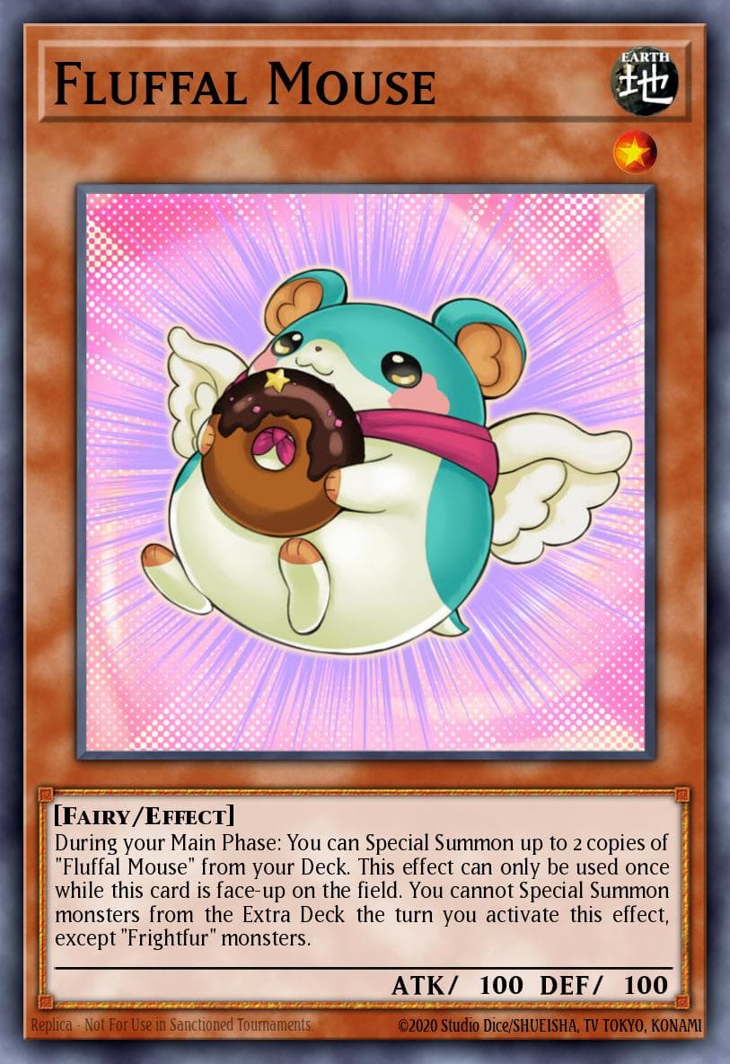 Fluffal Mouse — Clash of Rebellions Yu-Gi-Oh! card by KAZUKI TAKAHASHI