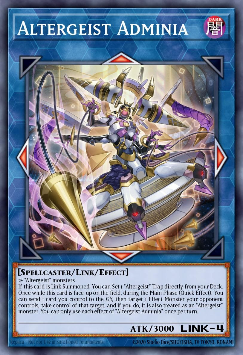Altergeist Adminia — Duelist Nexus