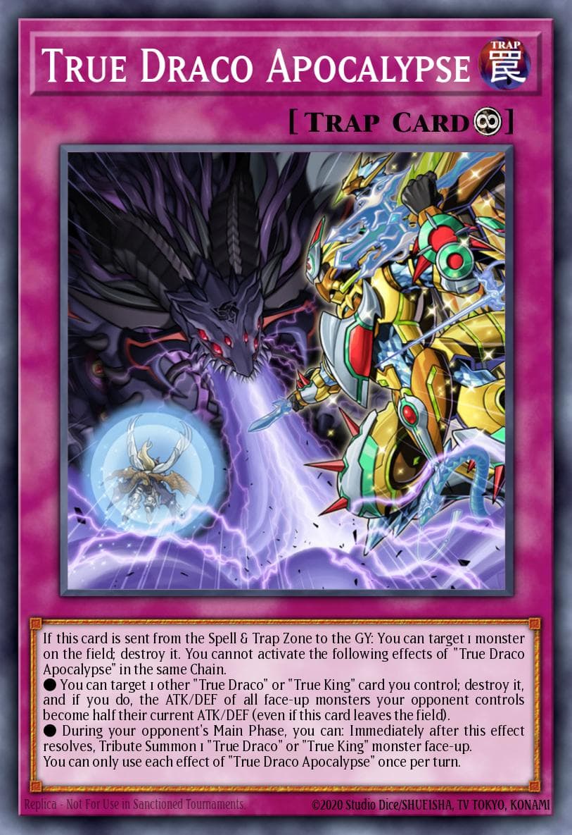 True Draco Apocalypse — OTS Tournament Pack 5 Yu-Gi-Oh! card by KAZUKI TAKAHASHI