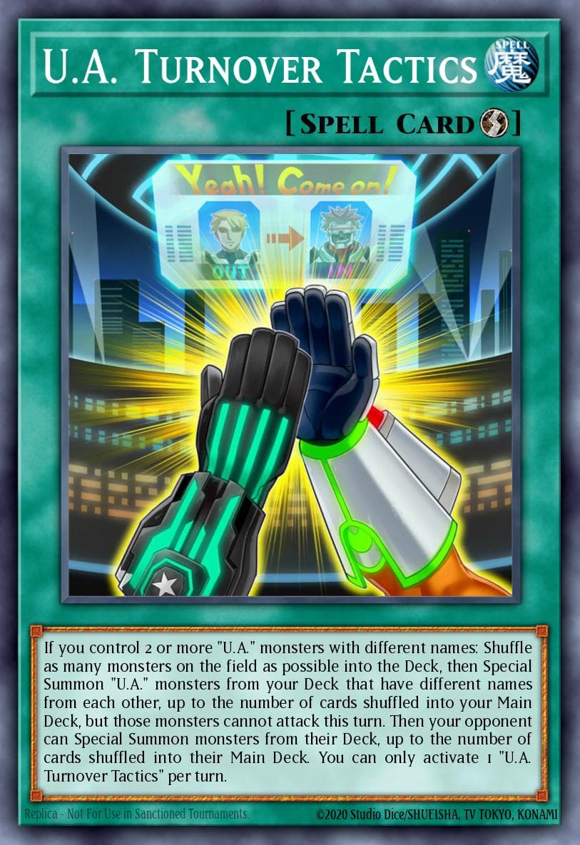 U.A. Turnover Tactics — Secrets of Eternity