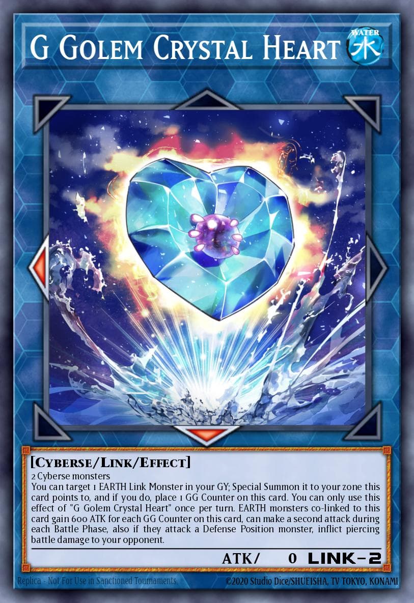 G Golem Crystal Heart — Battles of Legend: Crystal Revenge
