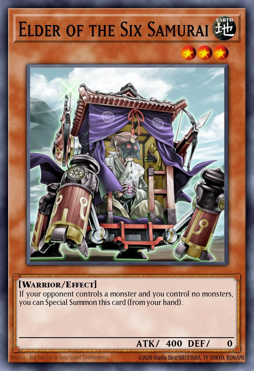 Elder of the Six Samurai — Yu-Gi-Oh! card
