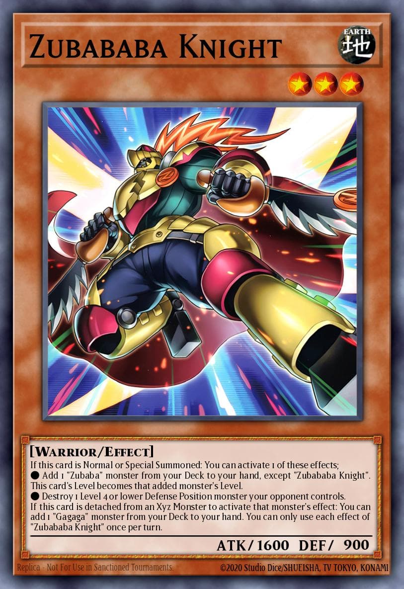 Zubababa Knight — Duelist's Advance