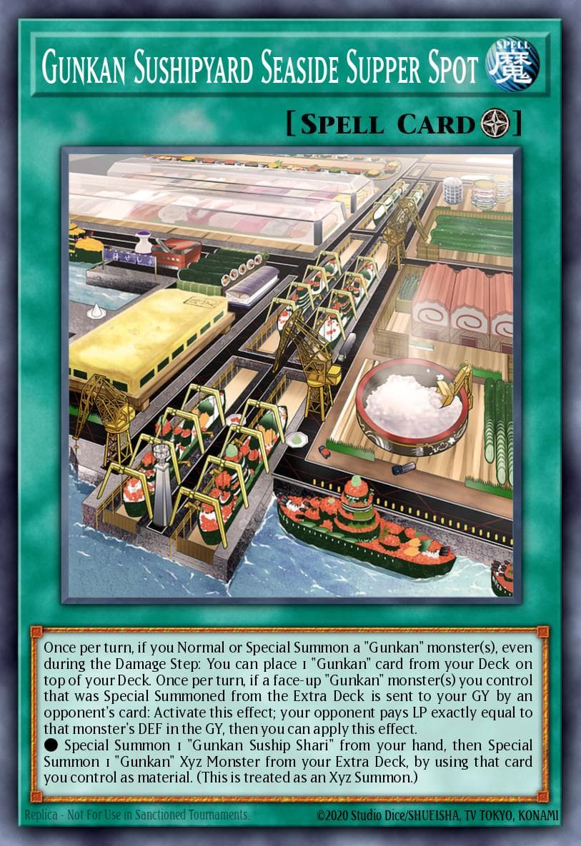 Gunkan Sushipyard Seaside Supper Spot — 2022 Tin of the Pharaoh's Gods