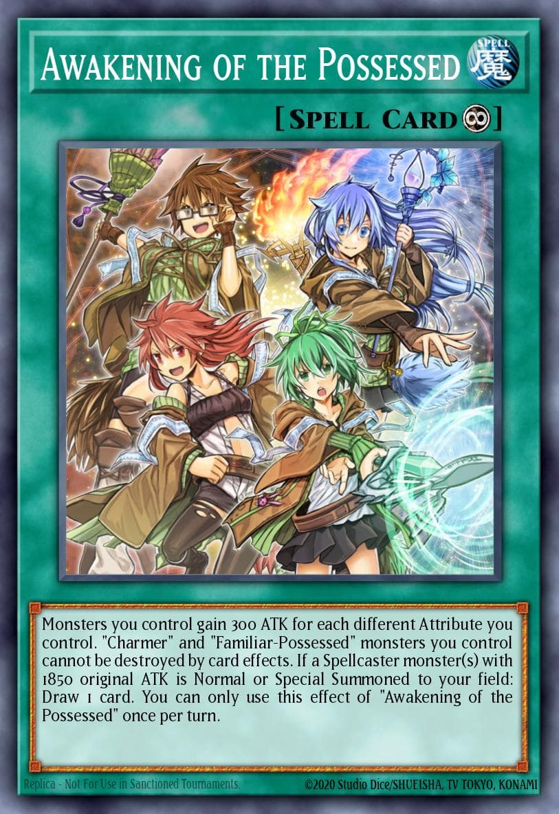 Awakening of the Possessed — Duel Overload Yu-Gi-Oh! card by KAZUKI TAKAHASHI