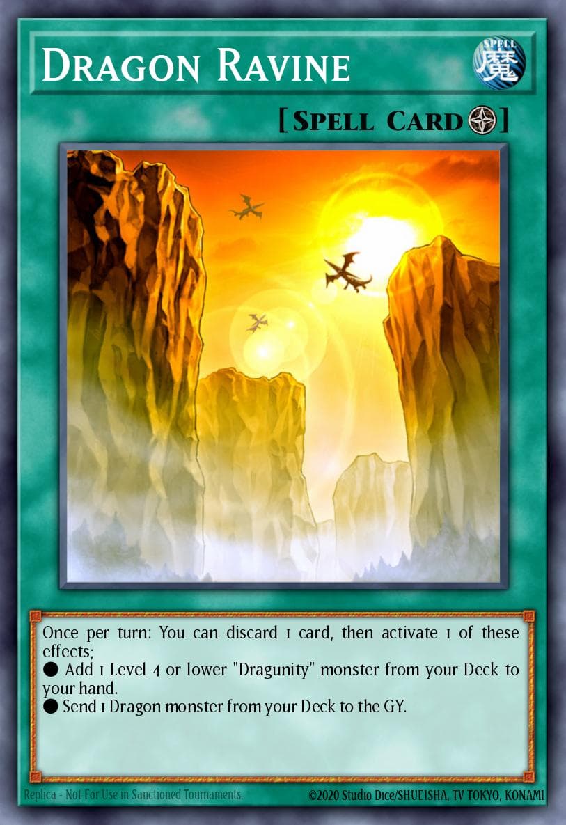 Dragon Ravine — Yu-Gi-Oh! card