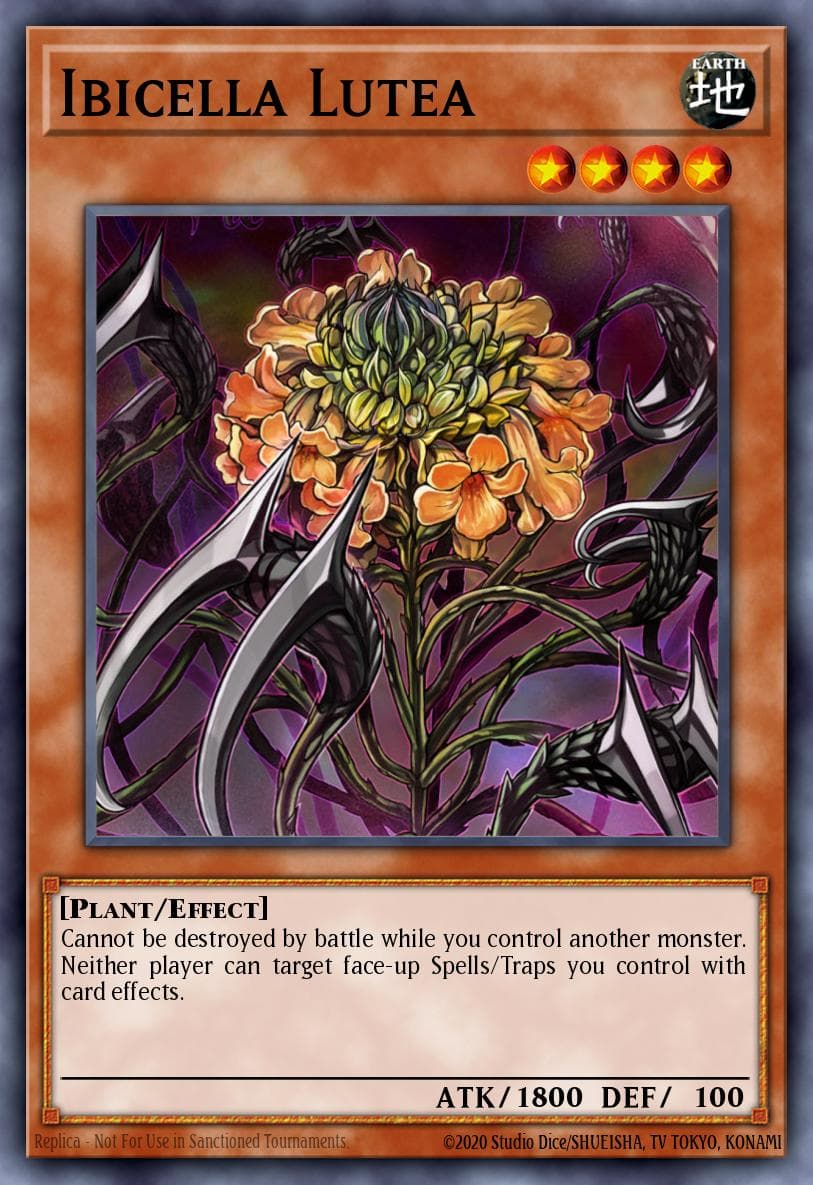 Ibicella Lutea — Ignition Assault Yu-Gi-Oh! card by KAZUKI TAKAHASHI