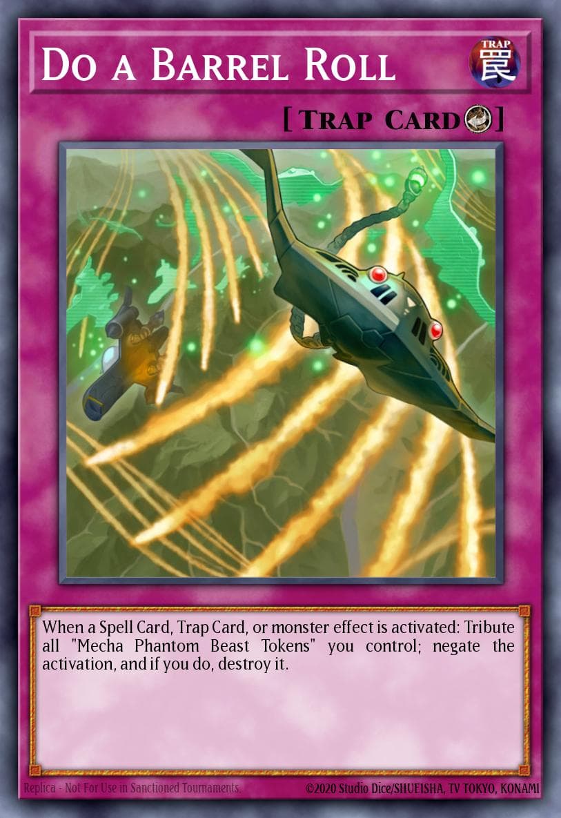 Do a Barrel Roll — 2014 Mega-Tins Mega Pack Yu-Gi-Oh! card by KAZUKI TAKAHASHI