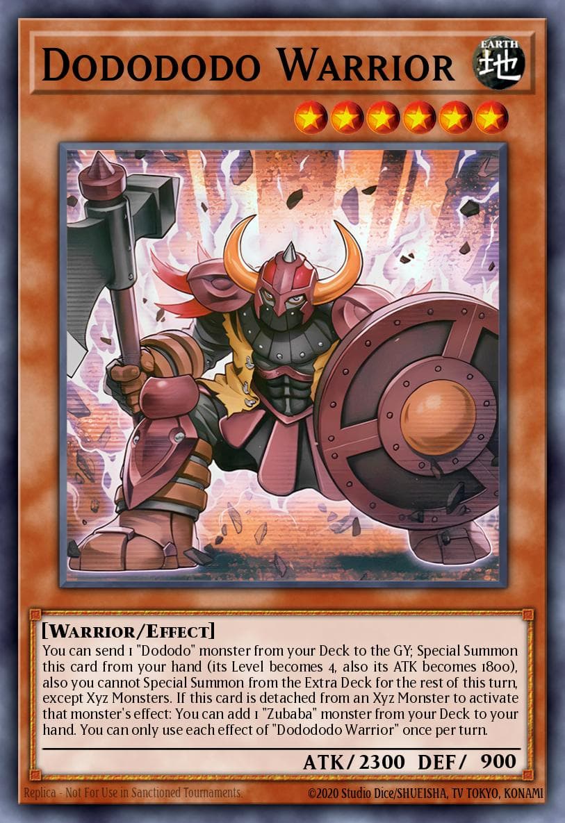 Dodododo Warrior — Duelist's Advance