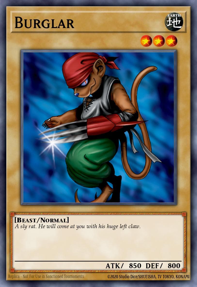 Burglar — Tournament Pack 6