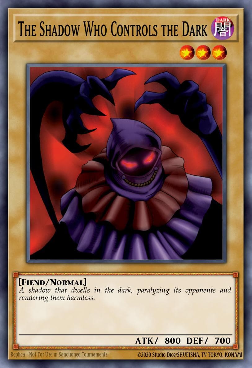 The Shadow Who Controls the Dark — Speed Duel Decks: Twisted Nightmares