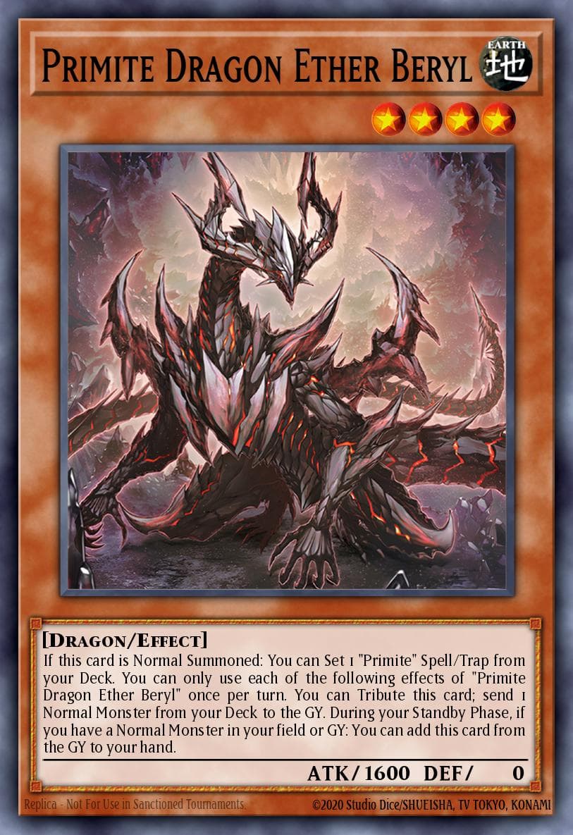 Primite Dragon Ether Beryl — Supreme Darkness
