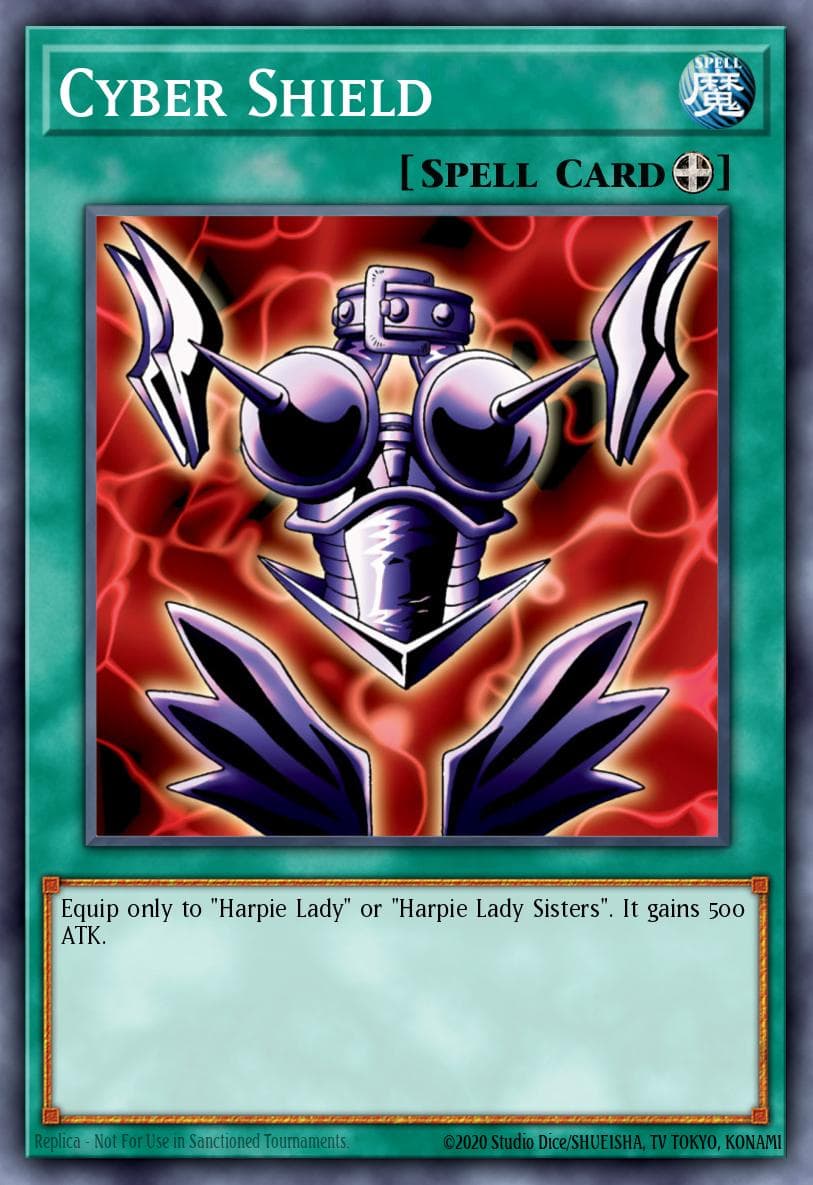 Cyber Shield — Speed Duel Decks: Duelists of Tomorrow Yu-Gi-Oh! card by KAZUKI TAKAHASHI
