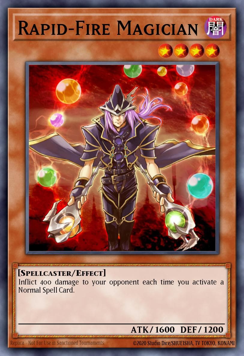 Rapid-Fire Magician — Elemental Energy