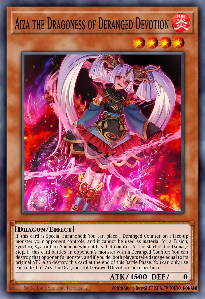 Aiza the Dragoness of Deranged Devotion — 2025 Mega-Pack Tin