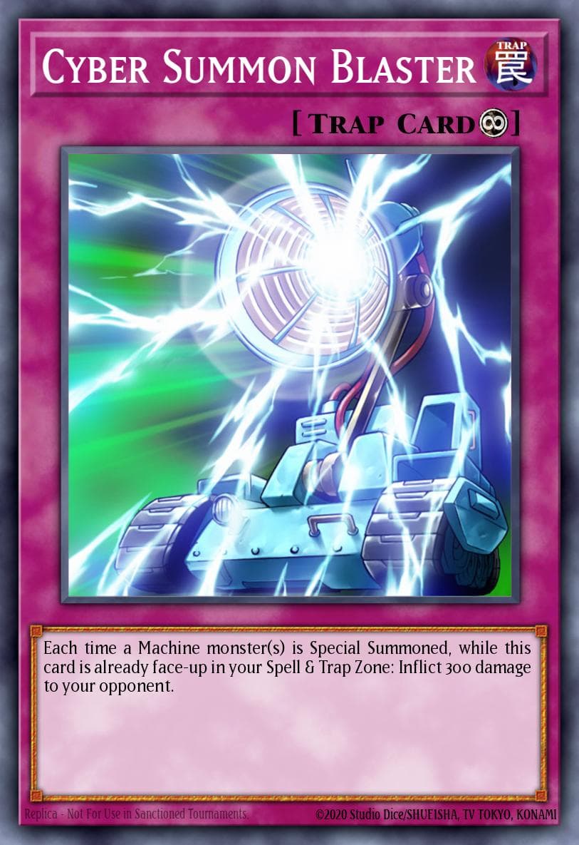 Cyber Summon Blaster — Power of the Duelist