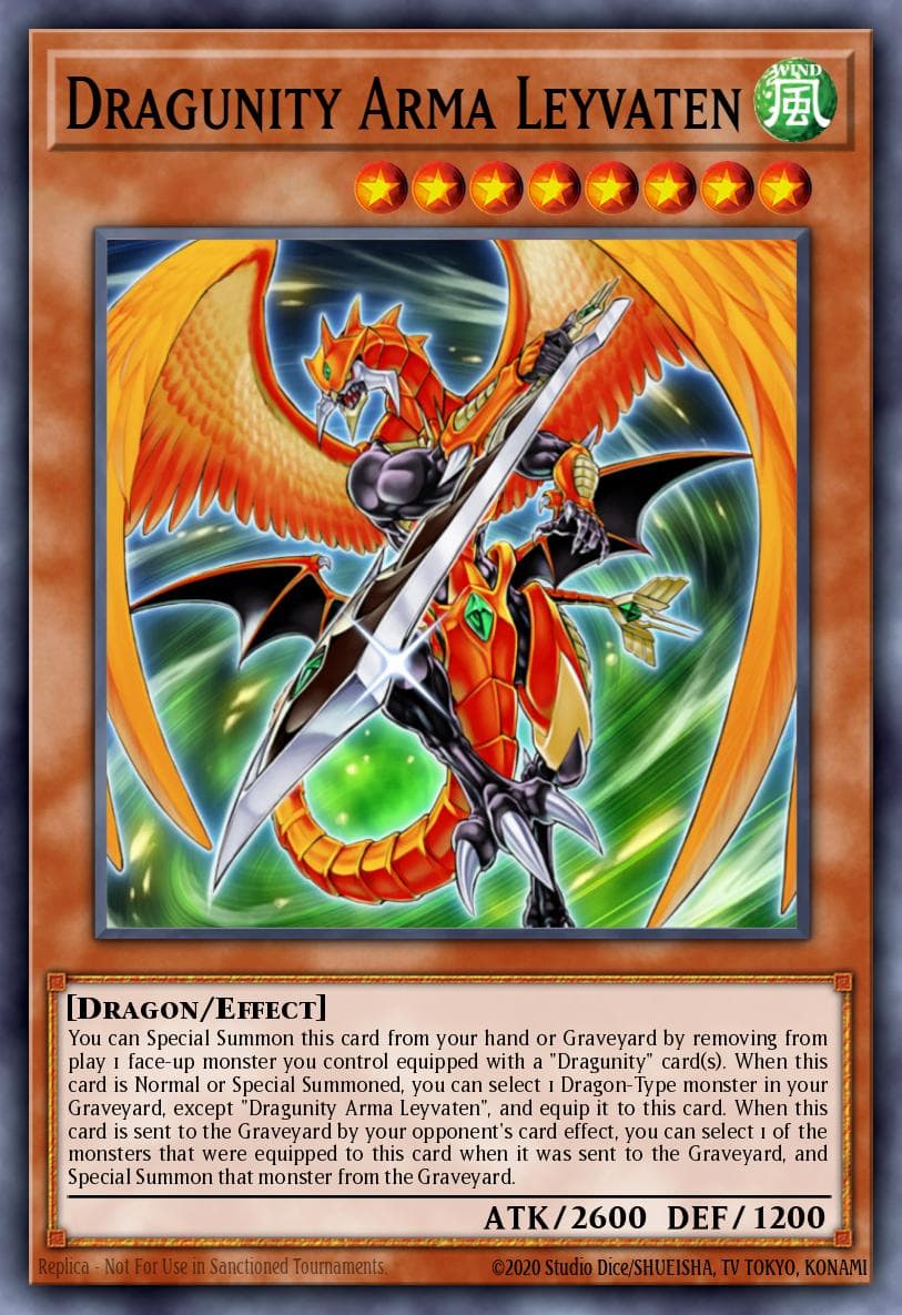 Dragunity Arma Leyvaten — Yu-Gi-Oh! card
