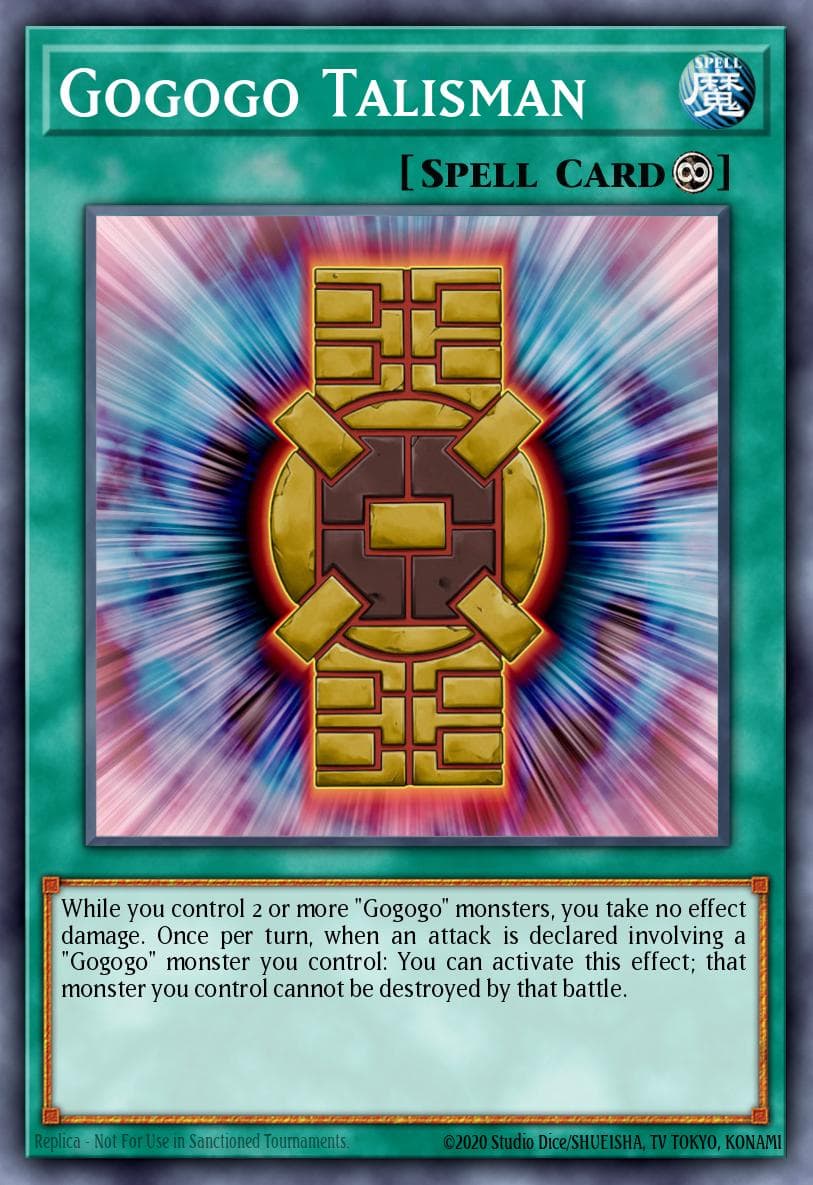 Gogogo Talisman — Secrets of Eternity