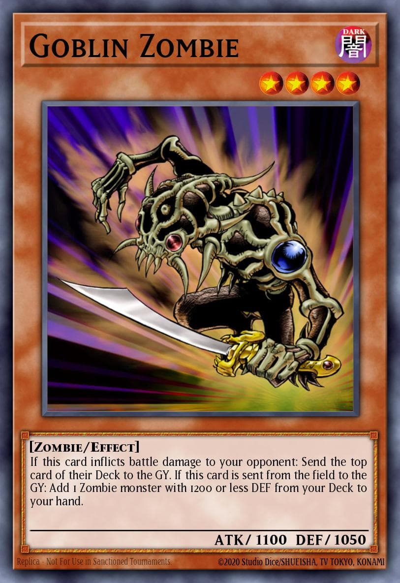 Goblin Zombie — Duel Terminal 2 Yu-Gi-Oh! card by I. TOMAR