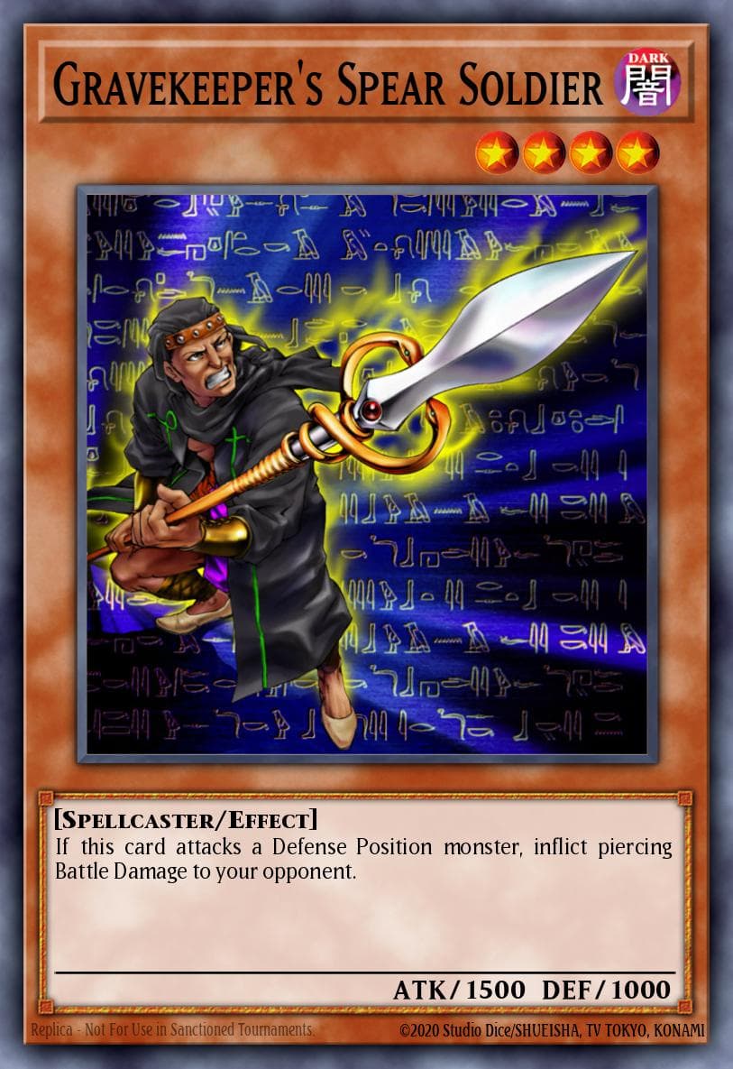 Gravekeeper's Spear Soldier — Turbo Pack: Booster Two