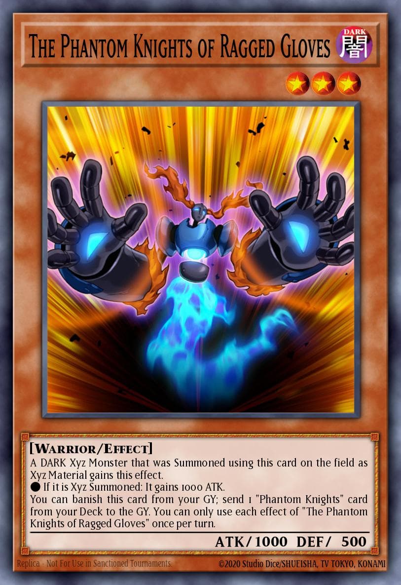 The Phantom Knights of Ragged Gloves — OTS Tournament Pack 2 Yu-Gi-Oh! card by KAZUKI TAKAHASHI