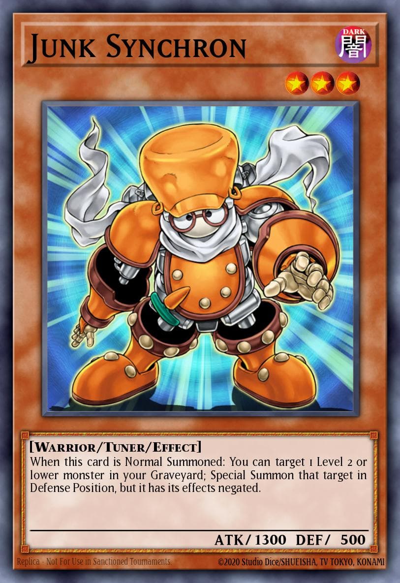 Junk Synchron — Yu-Gi-Oh! card