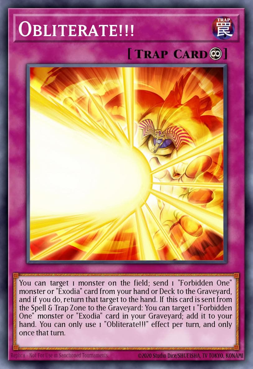 Obliterate!!! — Legendary Decks II Yu-Gi-Oh! card by KAZUKI TAKAHASHI