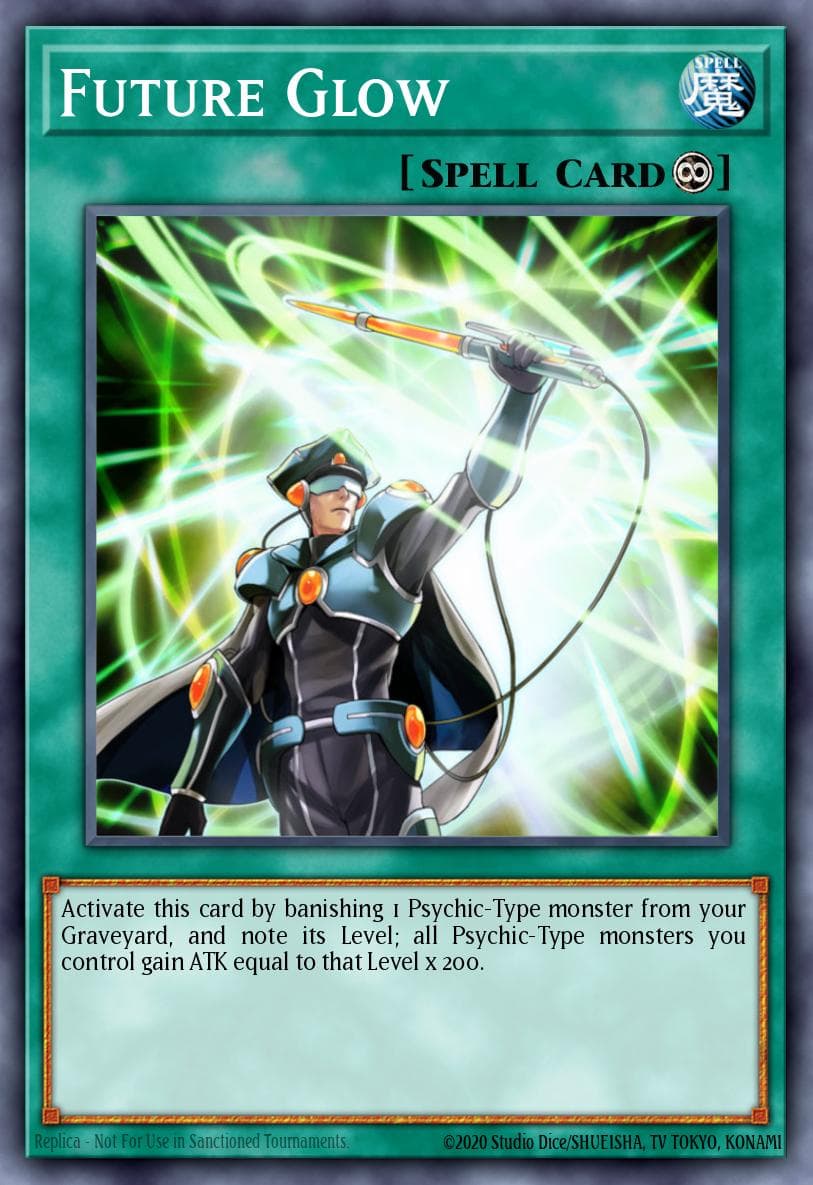 Future Glow — High-Speed Riders Yu-Gi-Oh! card by KAZUKI TAKAHASHI